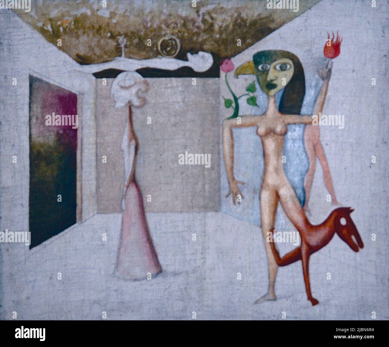 Opera dell'artista rumeno Viktor Brauner, 1930s Foto Stock