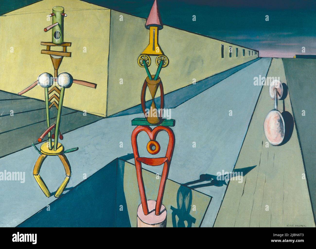 Untitled, opera dell'artista rumeno Viktor Brauner, 1934 Foto Stock