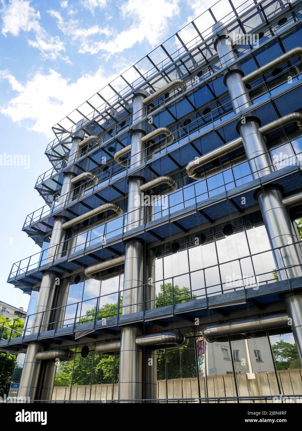 Laboratorio di biologia medica e anatomia patologica, ospedale Croix-Rousse, HCL, Caluire-et-Cuire, dipartimento di Rhône, REGIONE DELL'AURA, Francia Foto Stock