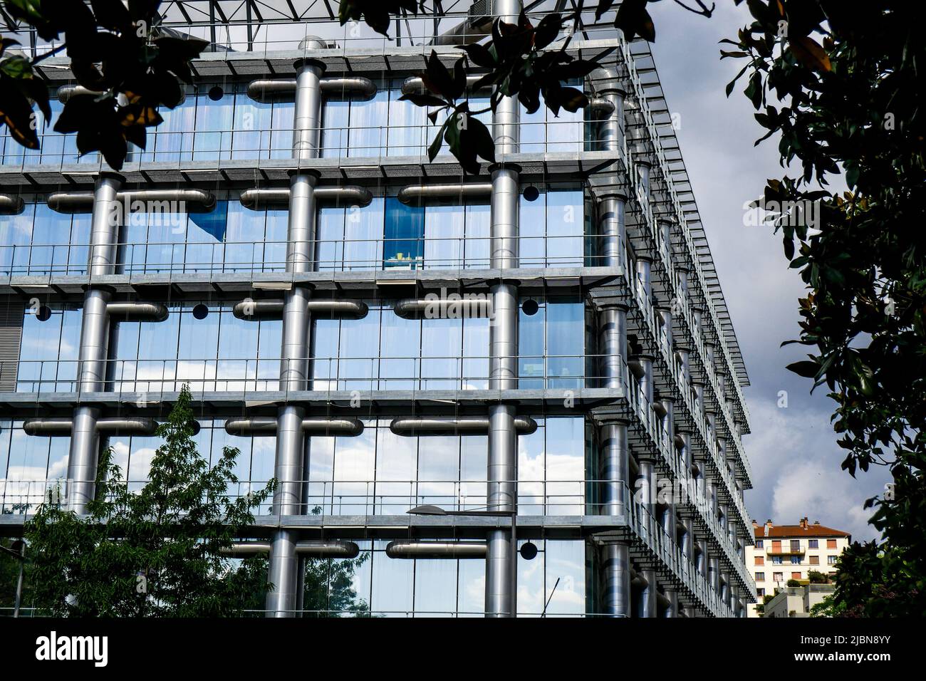 Laboratorio di biologia medica e anatomia patologica, ospedale Croix-Rousse, HCL, Caluire-et-Cuire, dipartimento di Rhône, REGIONE DELL'AURA, Francia Foto Stock