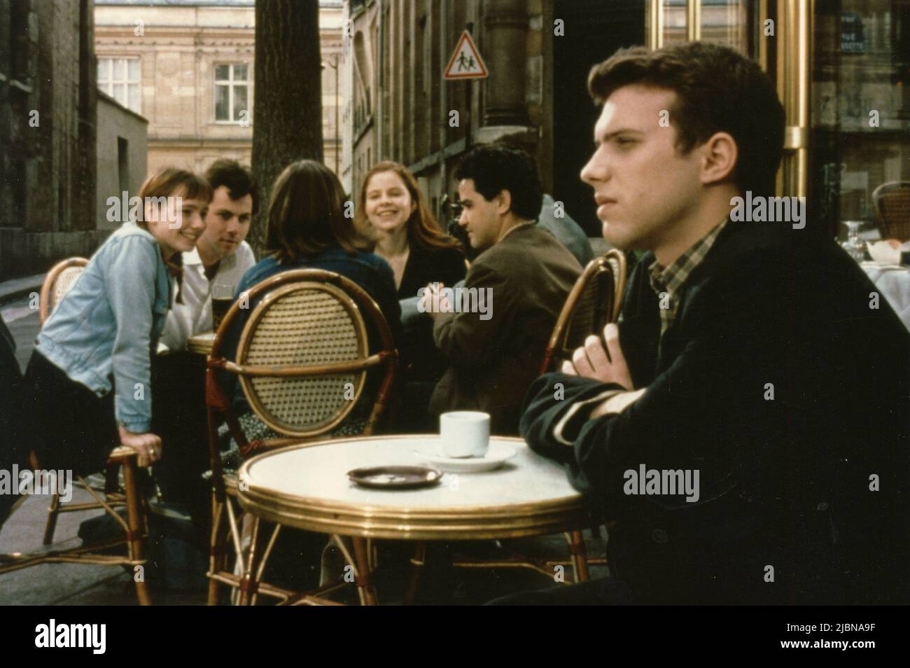 Attore francese Julien Collet nel film la storia del ragazzo che voleva essere baciato (l'histoire du garcon qui voulait qu'on l'embrasse), Francia 1994 Foto Stock