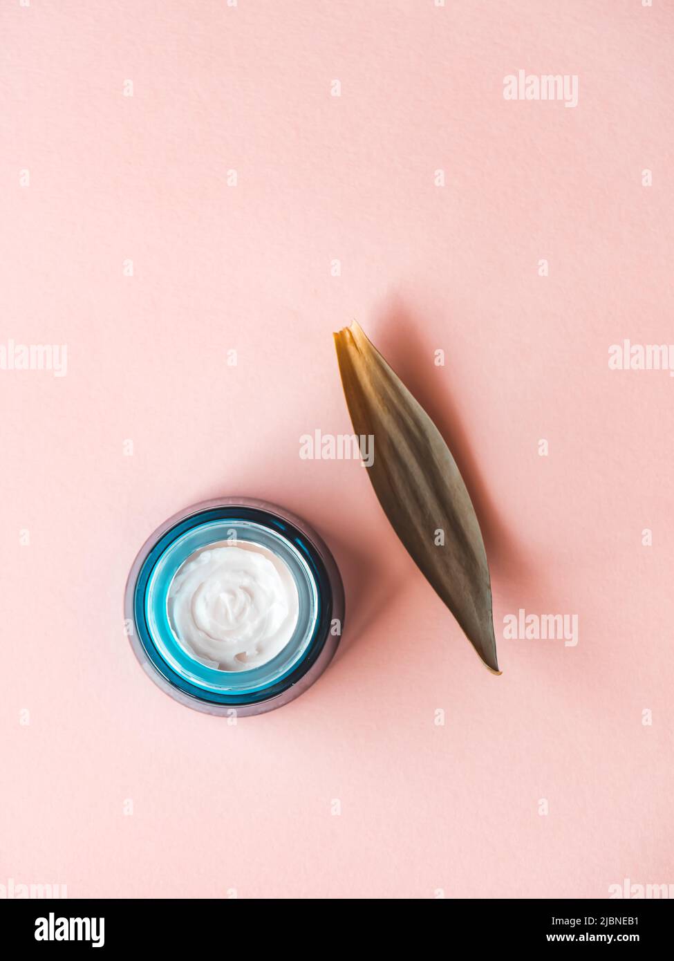 Pubblicità di un viso Crema Foto Stock