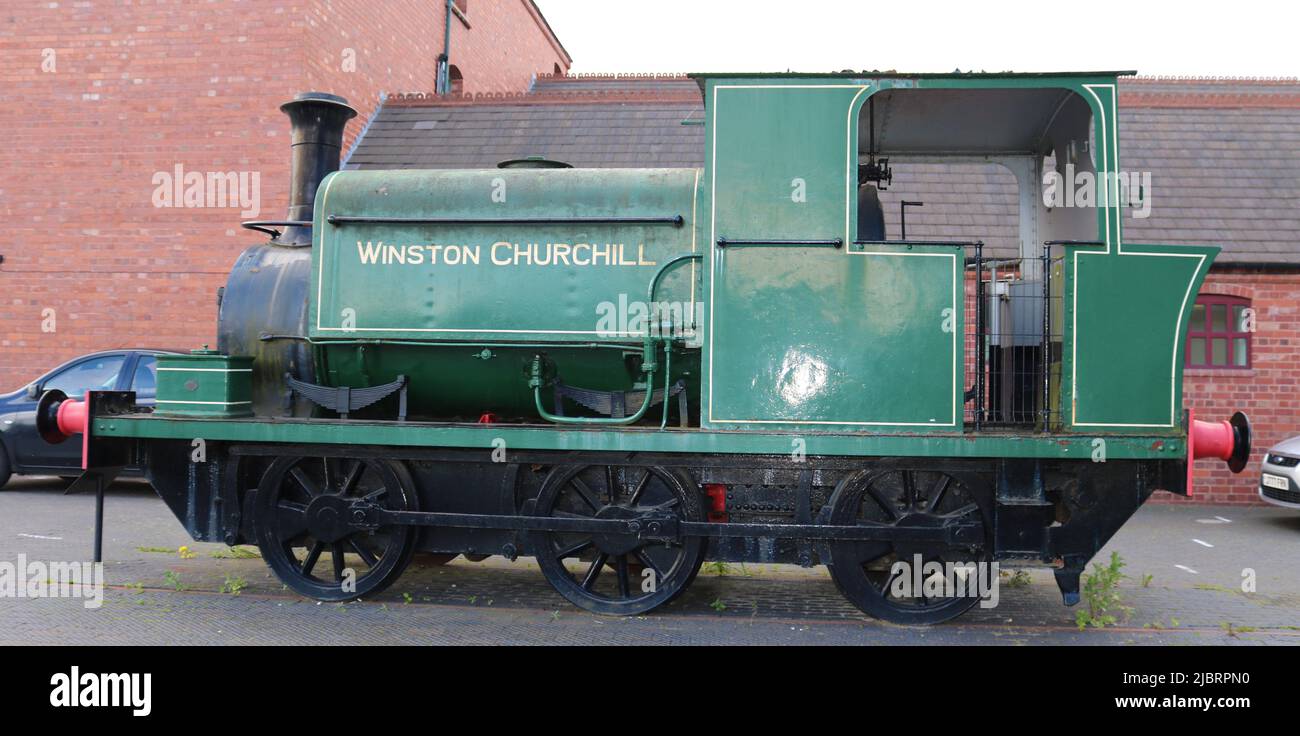 The Black Country Living Museum - Old Train Foto Stock