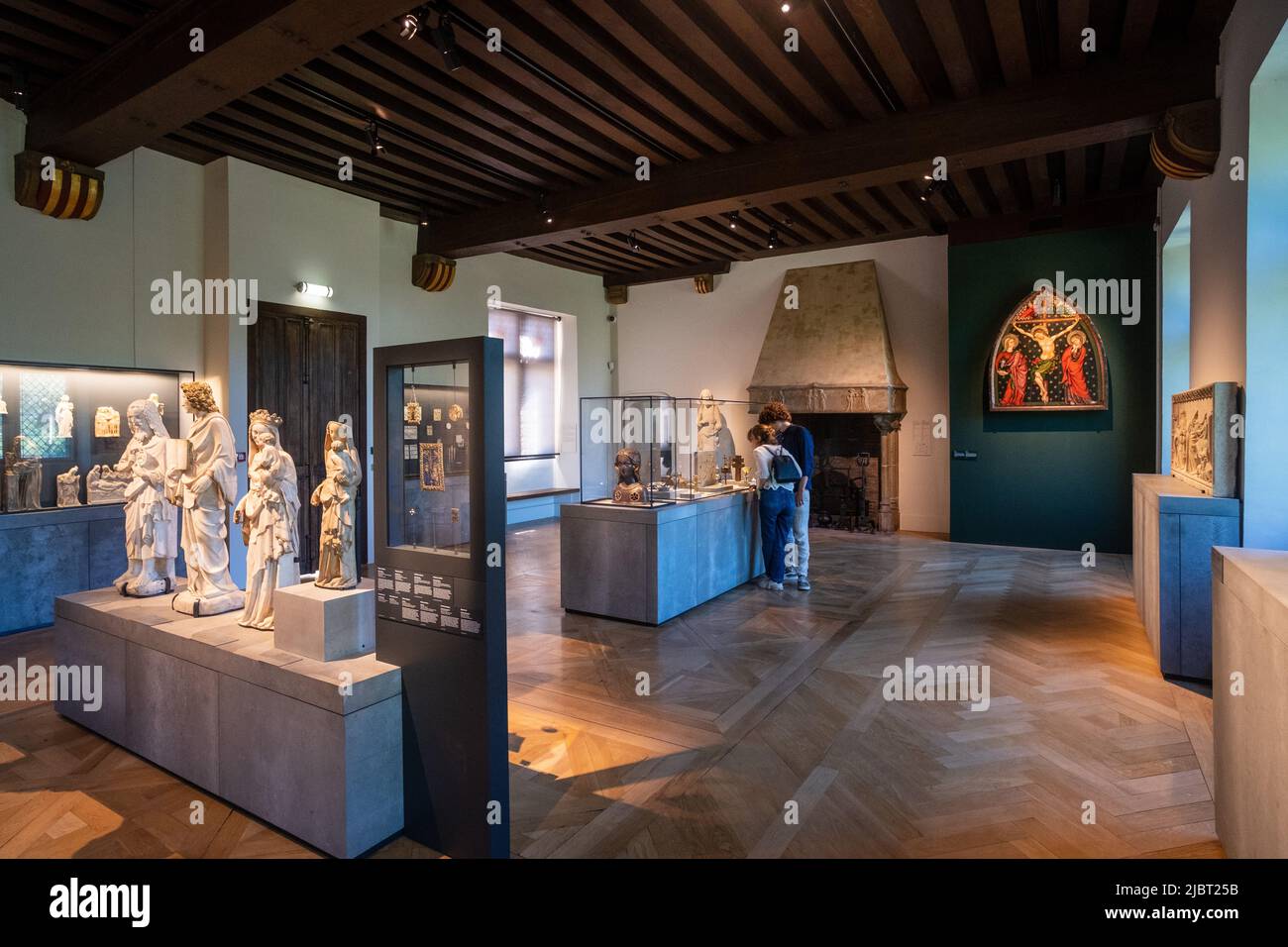 Francia, Parigi, Museo Cluny - Museo Nazionale del Medioevo Foto Stock