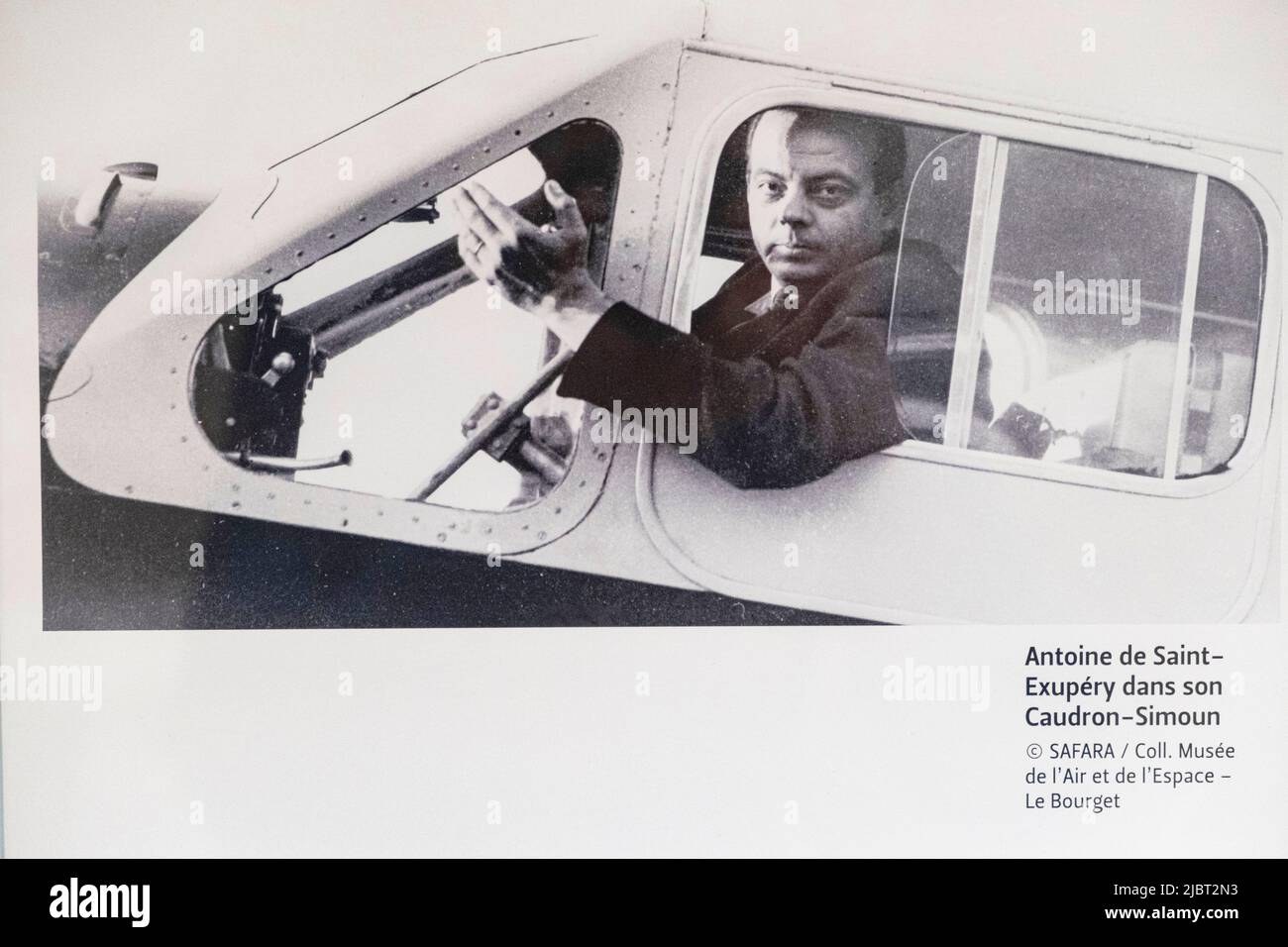 Francia, Parigi, il Museo postale, Antoine de Saint-Exupéry Foto Stock