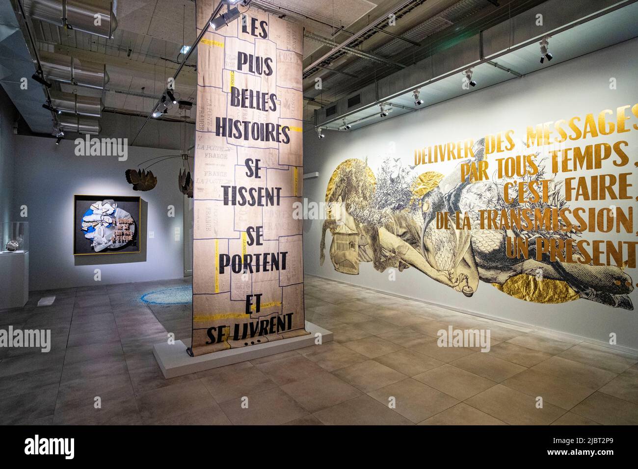 Francia, Parigi, il Museo postale Foto Stock