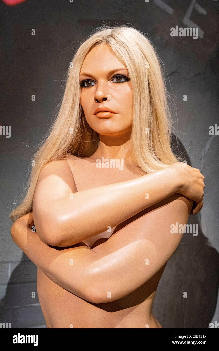 Francia, Parigi, Museo Grevin, Museo delle cere, Brigitte Bardot Foto Stock