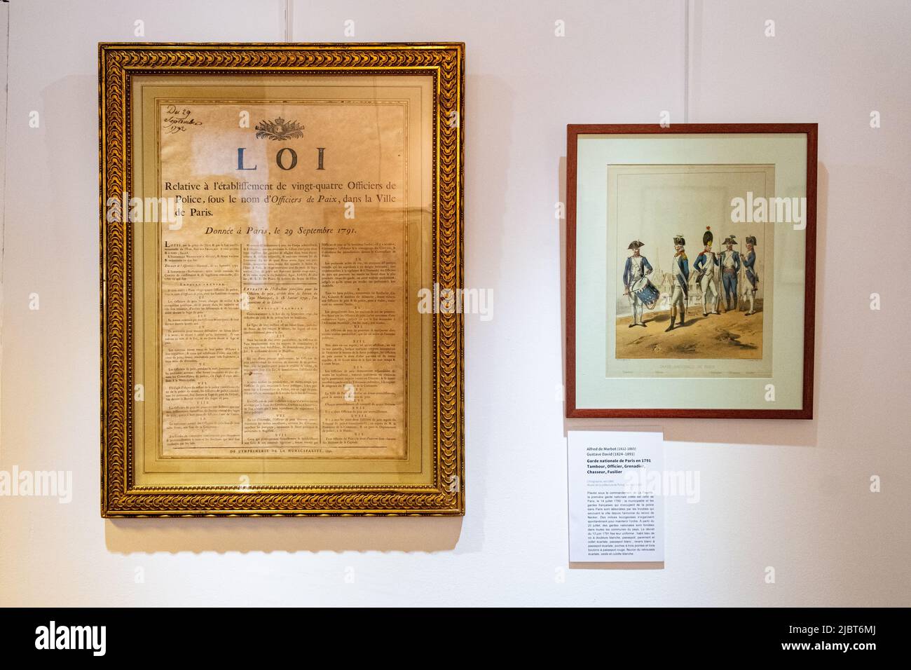 Francia, Parigi, Museo della Prefettura di polizia Foto Stock