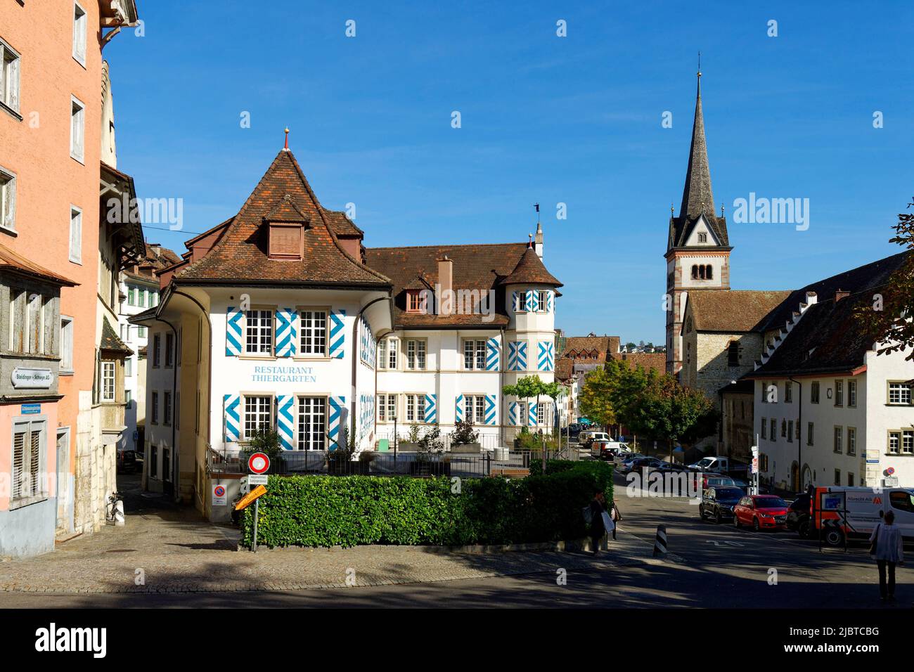 Svizzera, Schaffhausen Canton, Schaffhausen, Città Vecchia, Abbazia di tutti i Santi Allerheiligen) Foto Stock