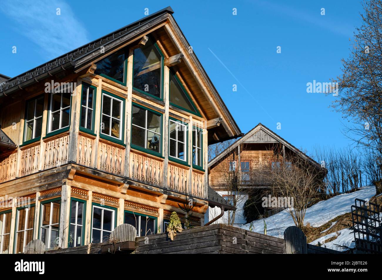Austria, regione Ausseerland, villaggio di Bad Ausse Foto Stock