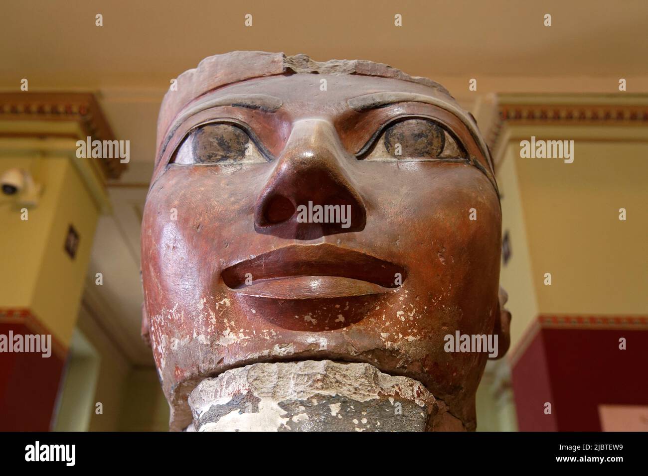 Egitto, Cairo, centro, Museo Egizio del Cairo, statua raffigurante la regina Faraone Hatchepsout Foto Stock