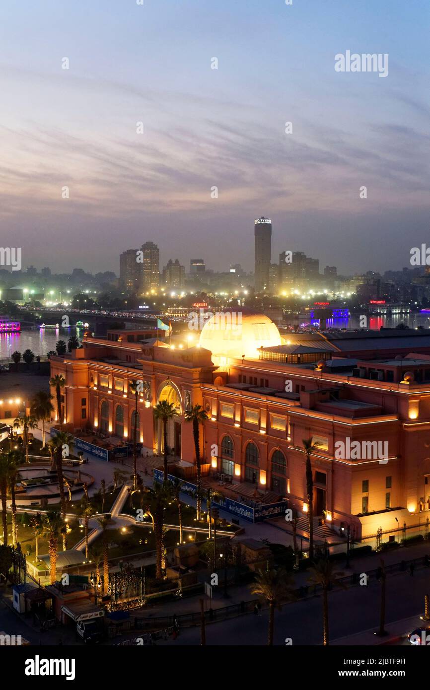 Egitto, Cairo, centro, Museo Egizio del Cairo Foto Stock