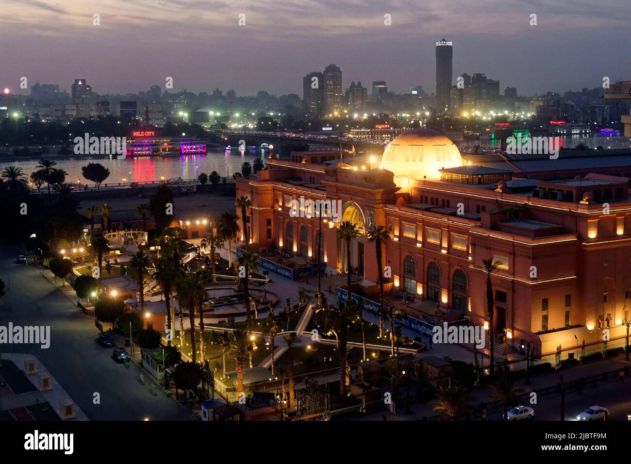 Egitto, Cairo, centro, Museo Egizio del Cairo Foto Stock