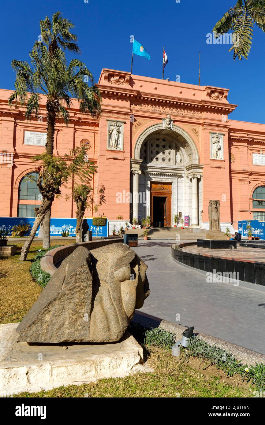 Egitto, Cairo, centro, Museo Egizio del Cairo Foto Stock