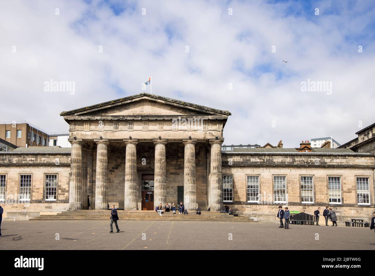 il fine dundee high school a dundee scozia Foto Stock