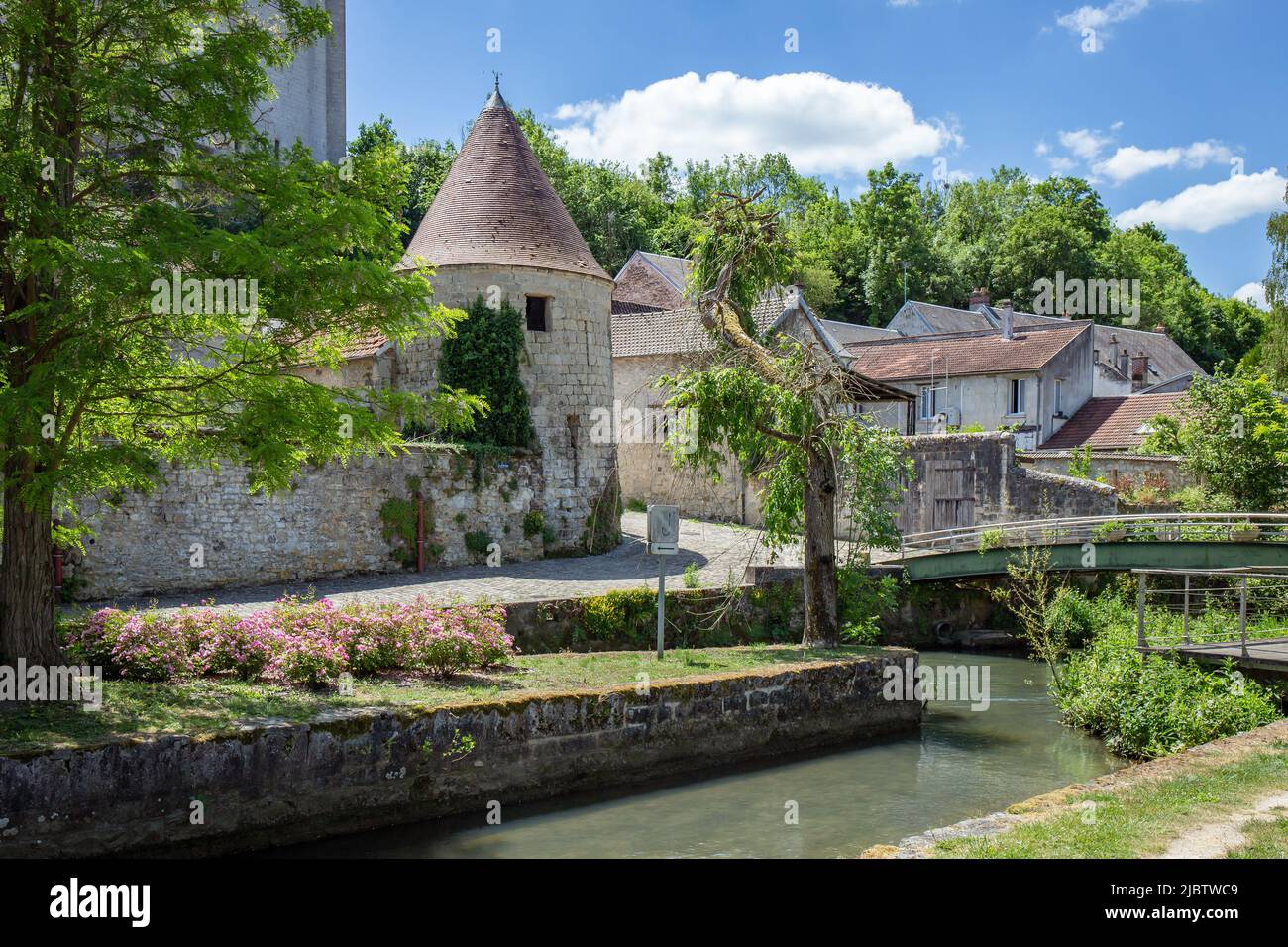 La Ferté-Milon, Aisne, Francia Foto Stock