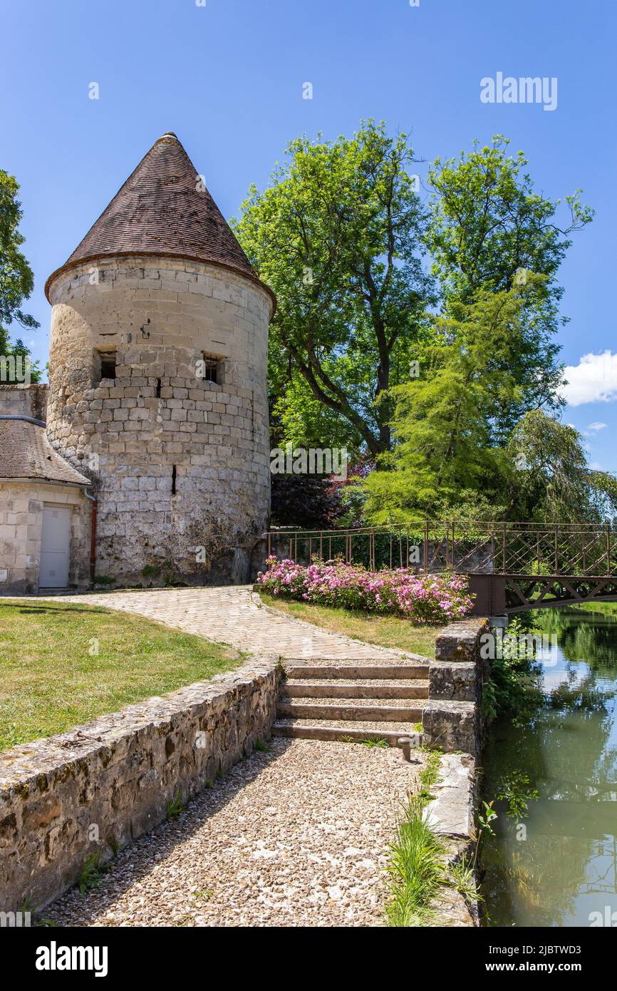 La Ferté-Milon, Aisne, Francia Foto Stock