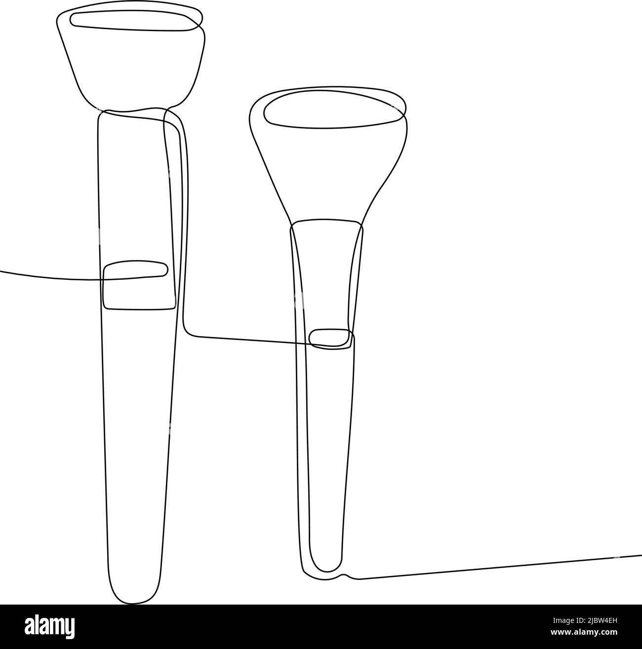 Minimal cura della pelle concetto naturale rimedi a base di erbe Illustrazione Vettoriale
