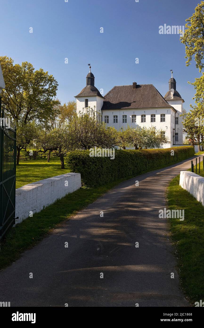 Haus Neersdonk, antica residenza aristocratica a Vorst, Germania, Renania settentrionale-Vestfalia, basso Reno, Toenisvorst Foto Stock