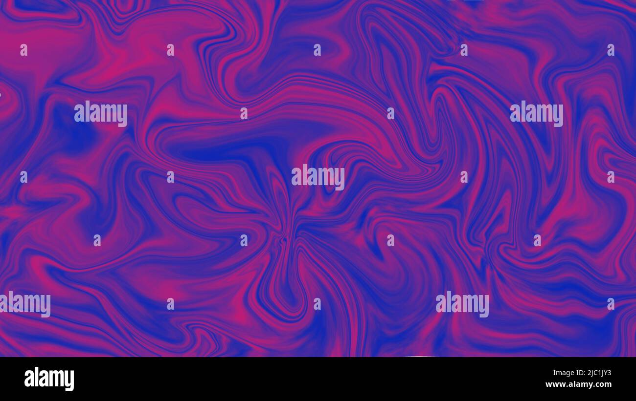 Design olografico, ondulato, fluido e curvo con design futuristico. Sfondo, colore distintivo. Concetto di glitch per l'arte della parete, stampa Foto Stock
