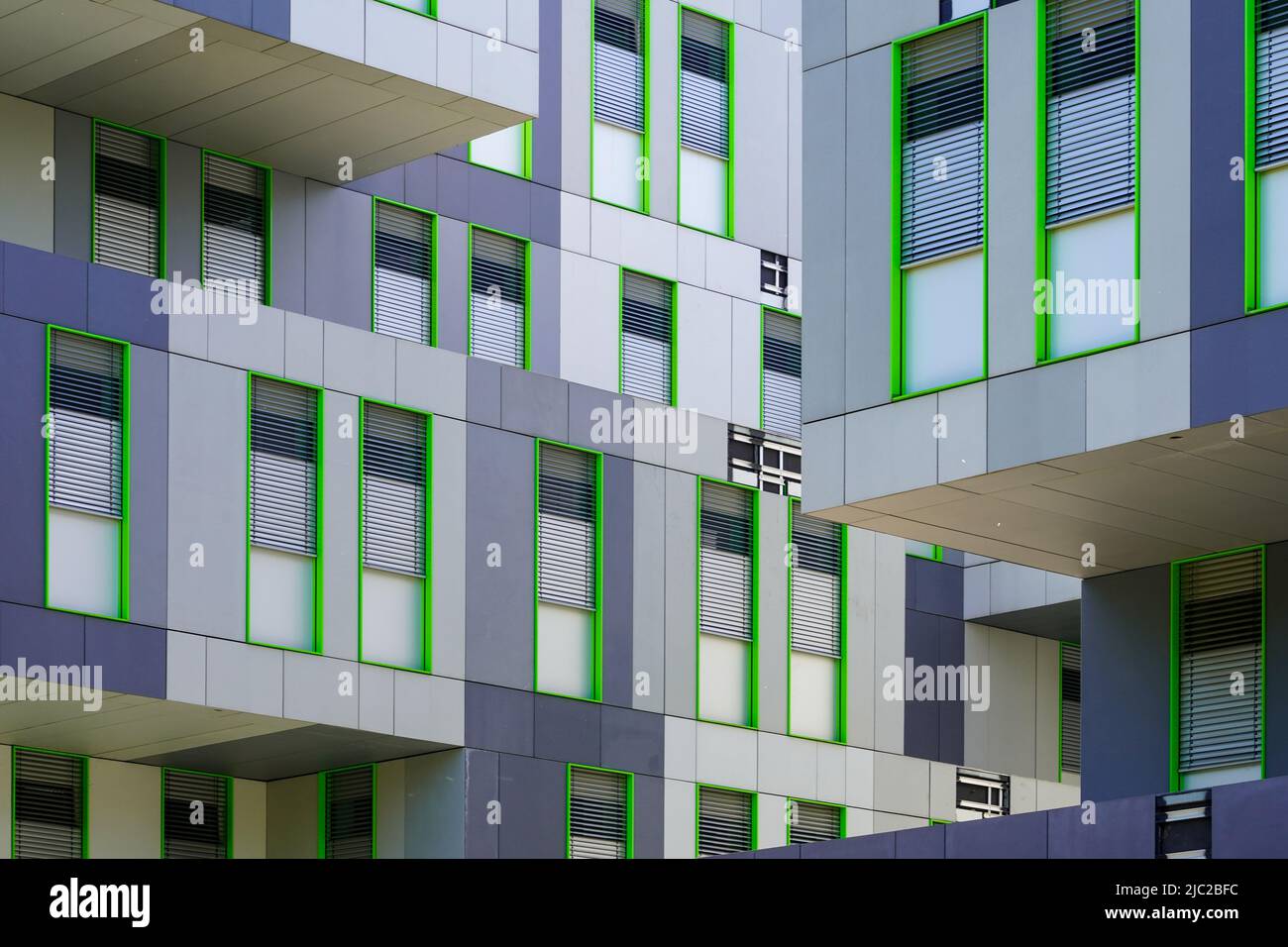 Moderno edificio di uffici del Centro di Servizio studenti dell'Università di Colonia. Colonia, Renania settentrionale-Vestfalia, Germania, 22.5.22 Foto Stock