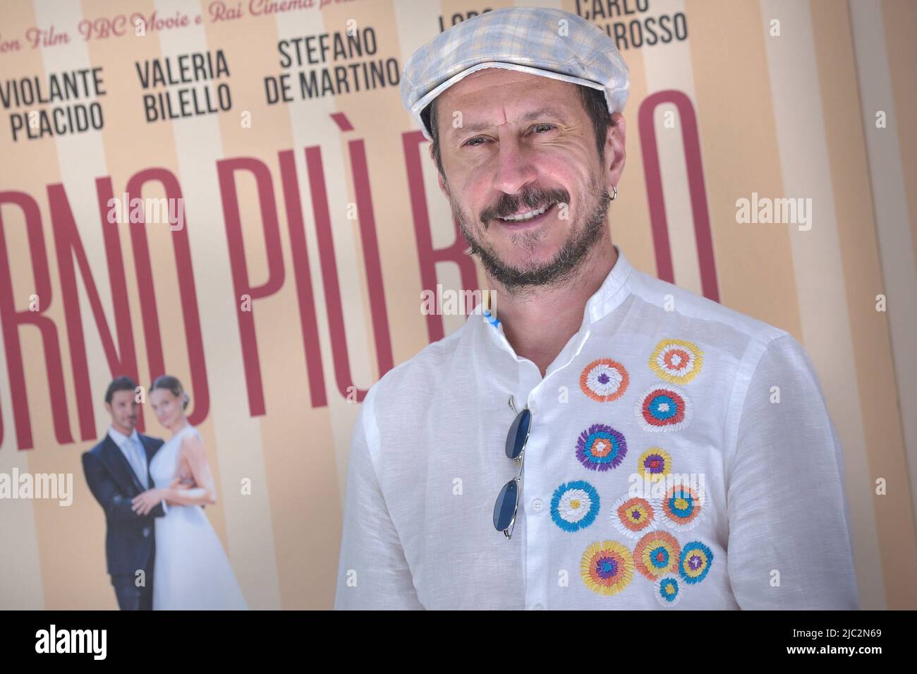 Luca Bizzarri partecipa alla fotocall del film "il giorno Più bello" all'NH Hotel il 07 giugno 2022 a Roma. Foto Stock