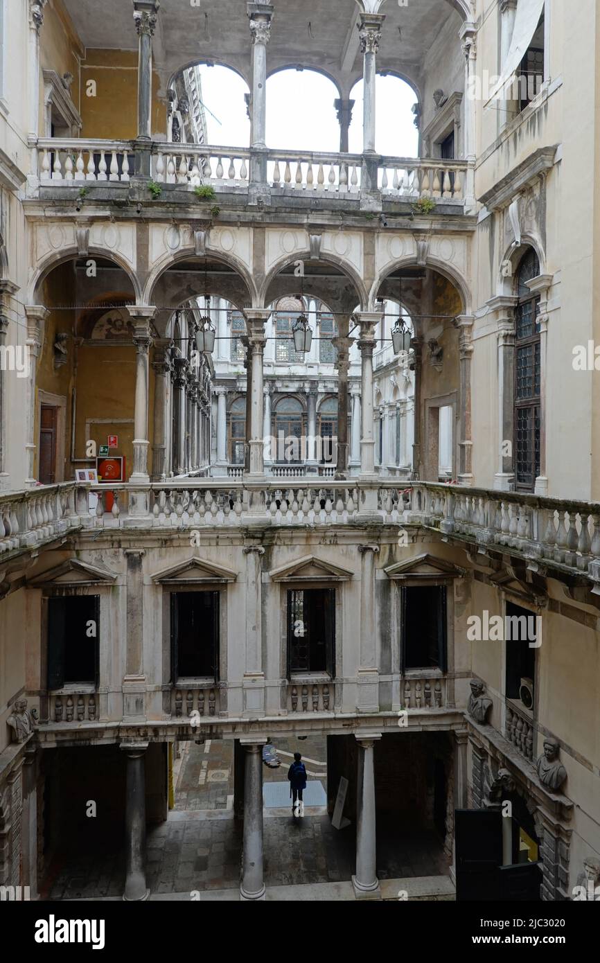 Venedig, Musikakademie Conservatorio Benedetto Marcello // Venezia, Accademia di Musica Conservatorio Benedetto Marcello Foto Stock