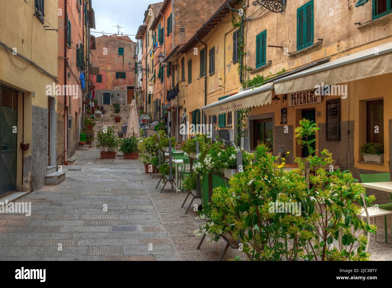 Portoferraio, Isola d'Elba, Toscana, Italia Foto Stock