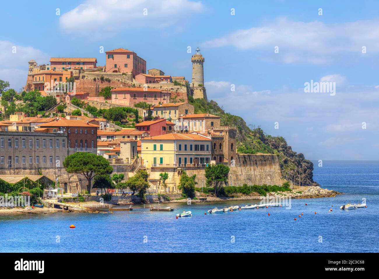 Portoferraio, Isola d'Elba, Toscana, Italia Foto Stock