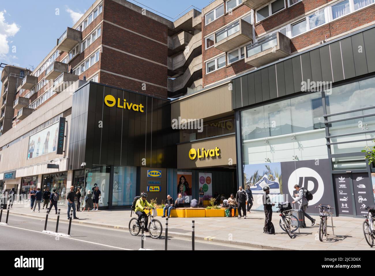 Livat Hammersmith, Kings Mall Shopping Centre, King Street, Hammersmith, West London, W6, Inghilterra, Regno Unito Foto Stock