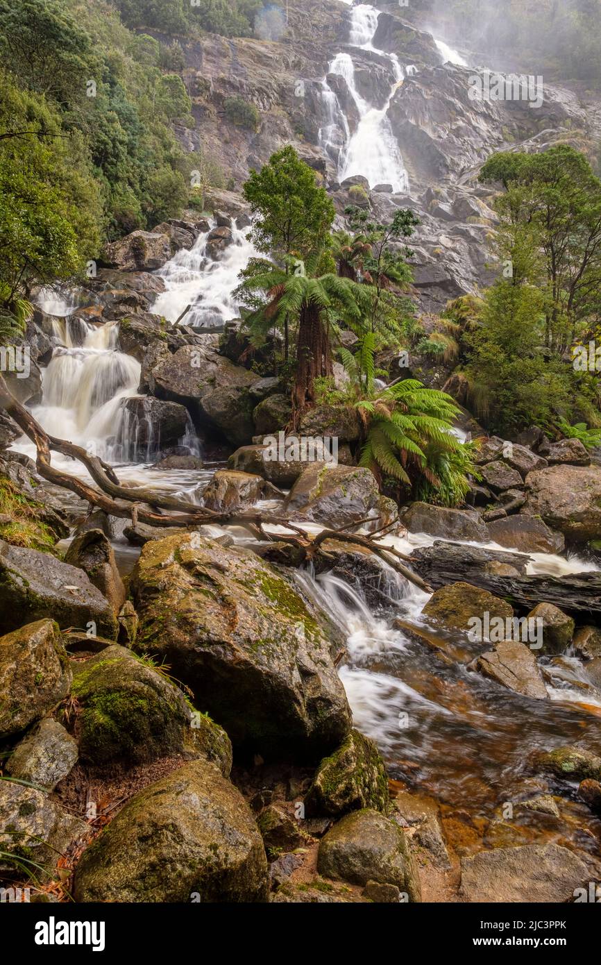 Cascate di St Columba Foto Stock