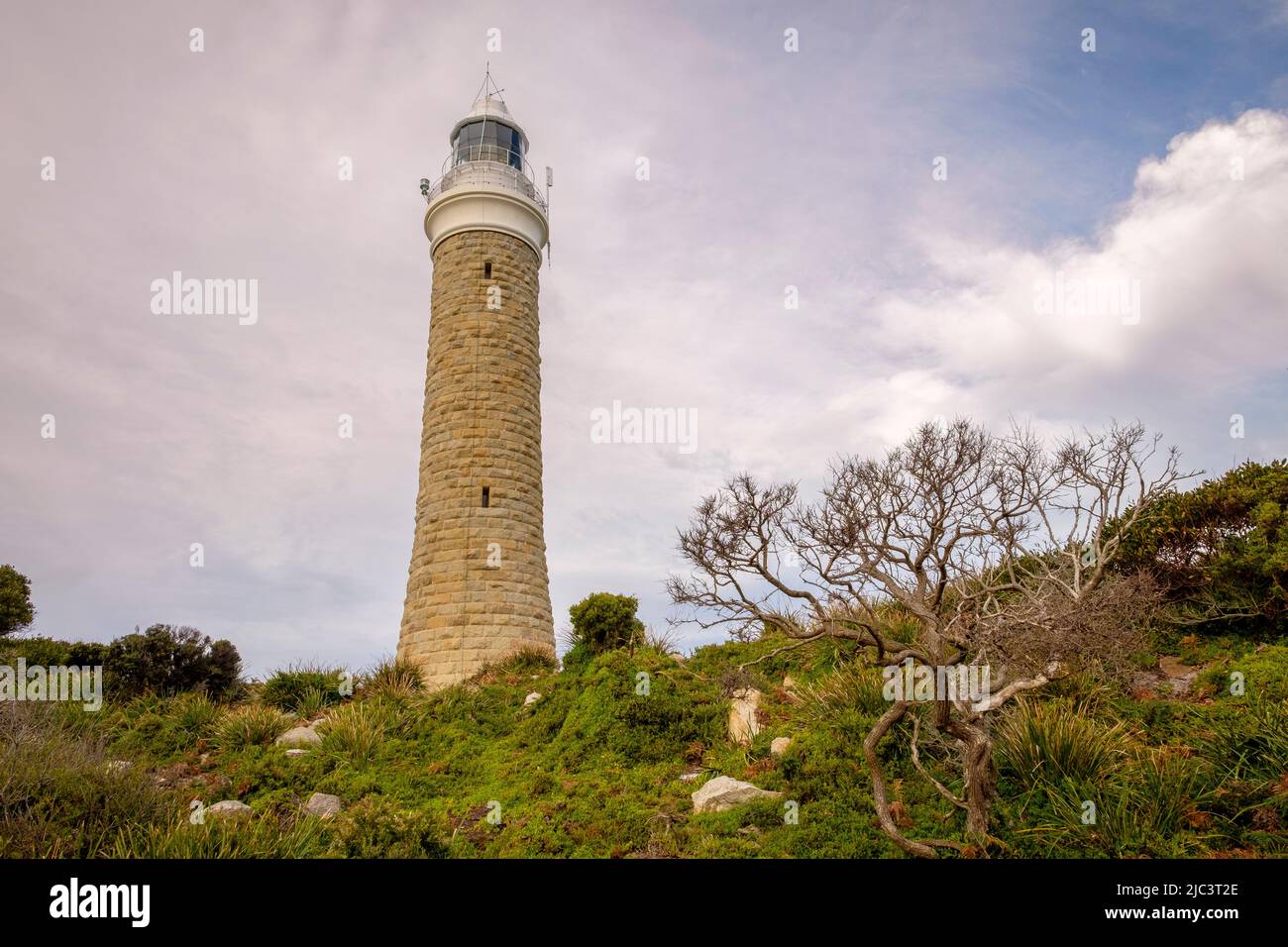 Eddystone Point Lighthouse Foto Stock