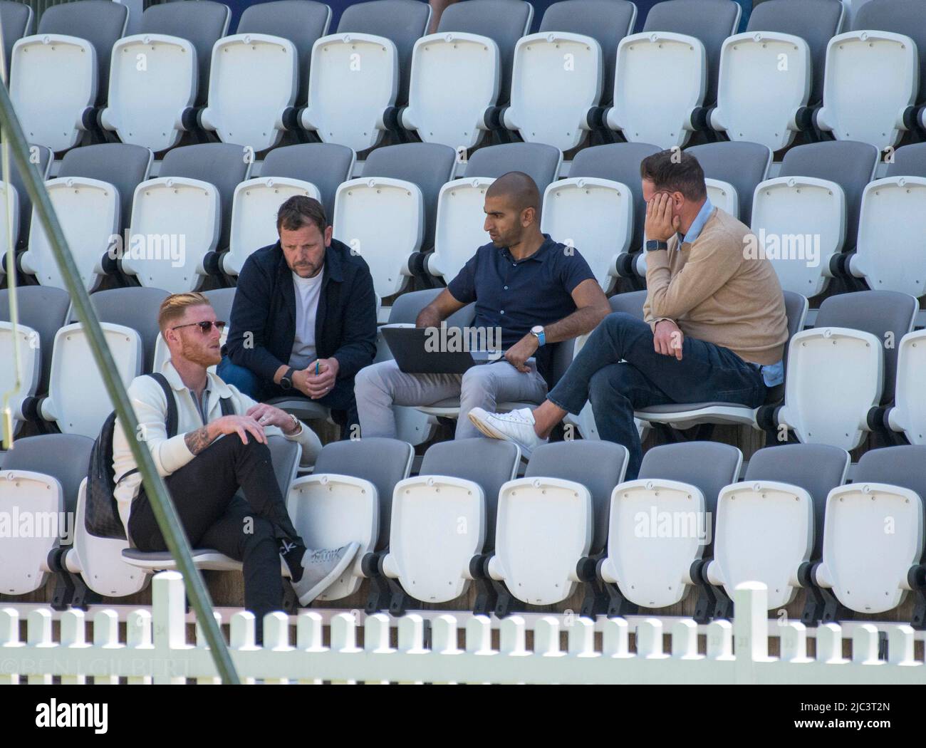 Rob Key e ben Stokes ai signori il 17th maggio 2022 Foto Stock