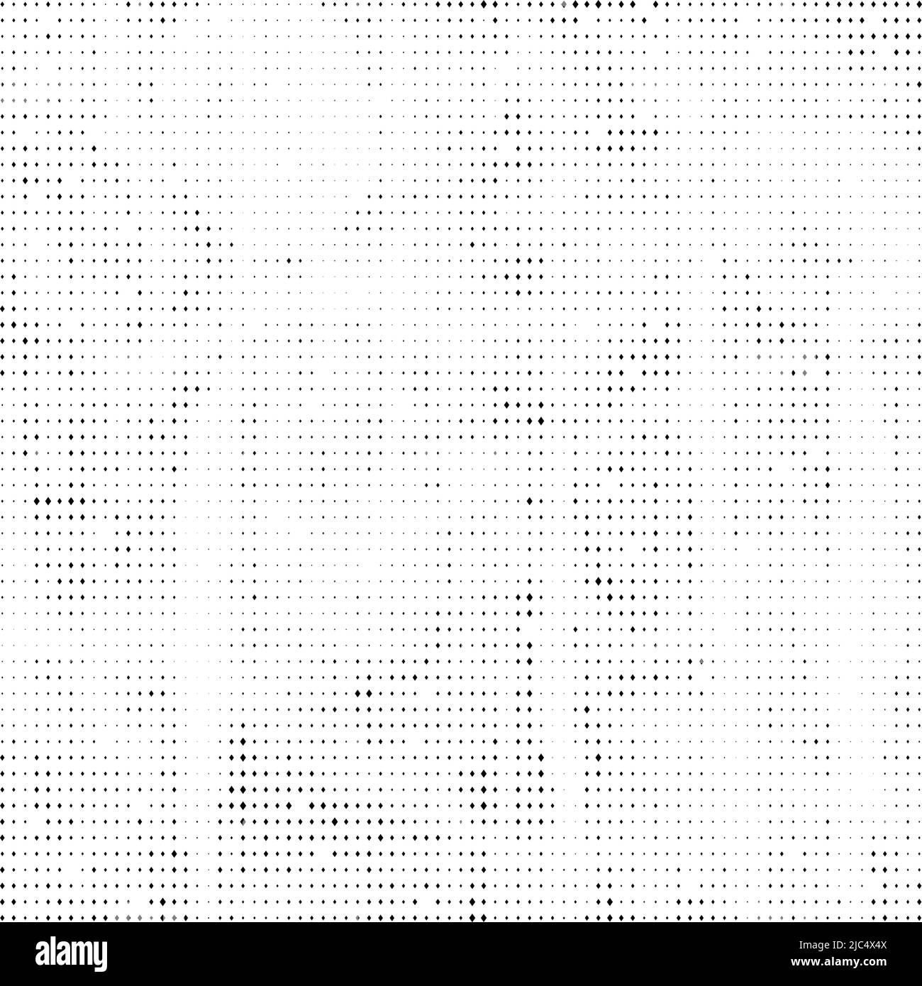 Grunge sfondo texture mezzitoni. Texture puntini pop art. Sfondo a grana stile fumetto. Grunge effetto speckle. Carta da parati con stampa moderna. Pixelated Illustrazione Vettoriale