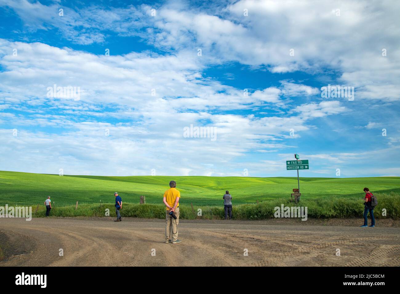 USA, Oregon, Wasco County, The Dalles, Outback *** Local Caption *** USA, Oregon, Wasco County, The Dalles, Outback, rurale, 50 stati di grigio, persone, Foto Stock