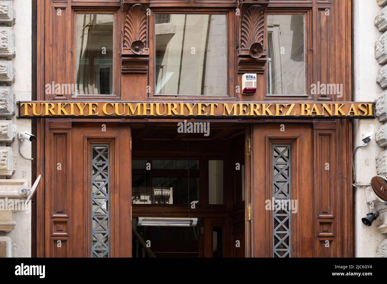 Banca Centrale Turchia - Turkiye Cumhuriyet Merkez Bankasi - filiale di Istanbul Foto Stock