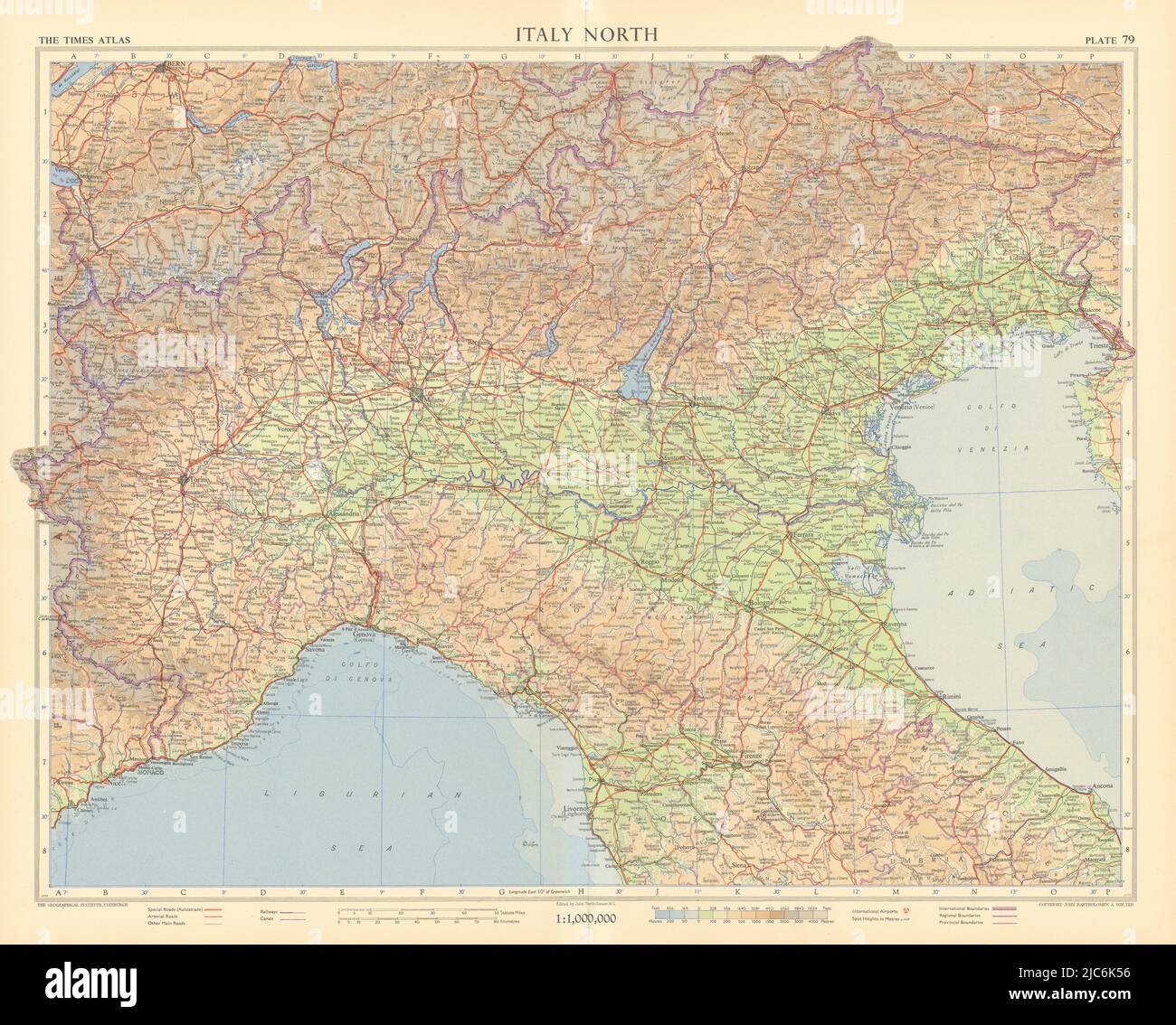 Mappa nord italia immagini e fotografie stock ad alta risoluzione - Alamy