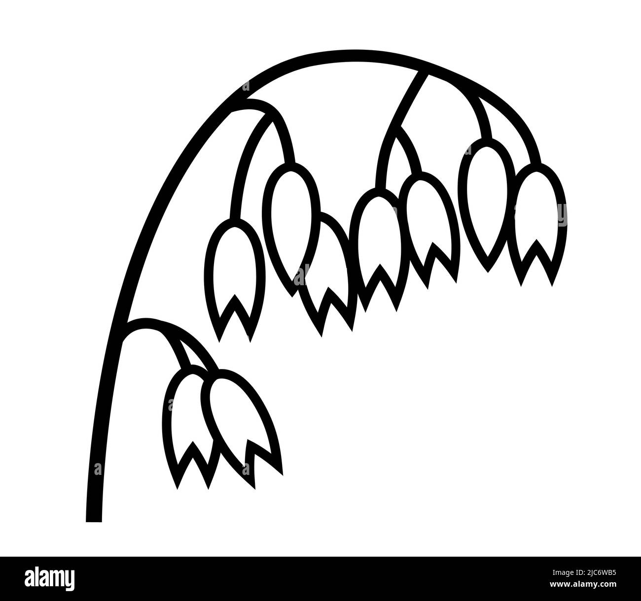 OAT pianta simbolo orecchio avena agricoltura vettore icona illustrazione Illustrazione Vettoriale