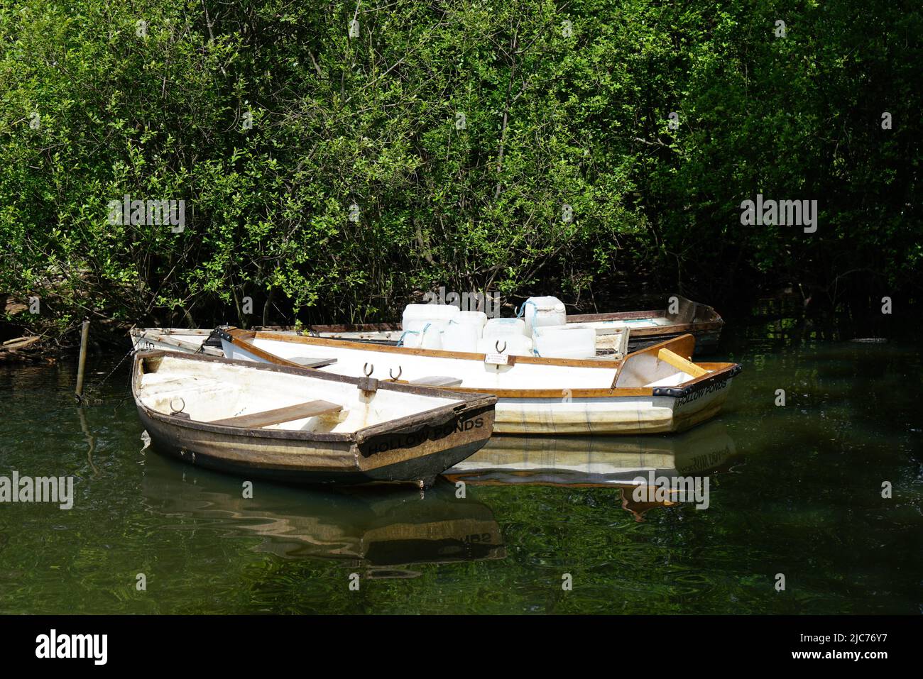 Londra, Regno Unito. 10th giugno 2022. Noleggio di imbarcazioni per gli stagni vuoti a Leytonstone, Londra, Regno Unito. – 10 giugno 2022. Credit: Vedi li/Picture Capital/Alamy Live News Foto Stock