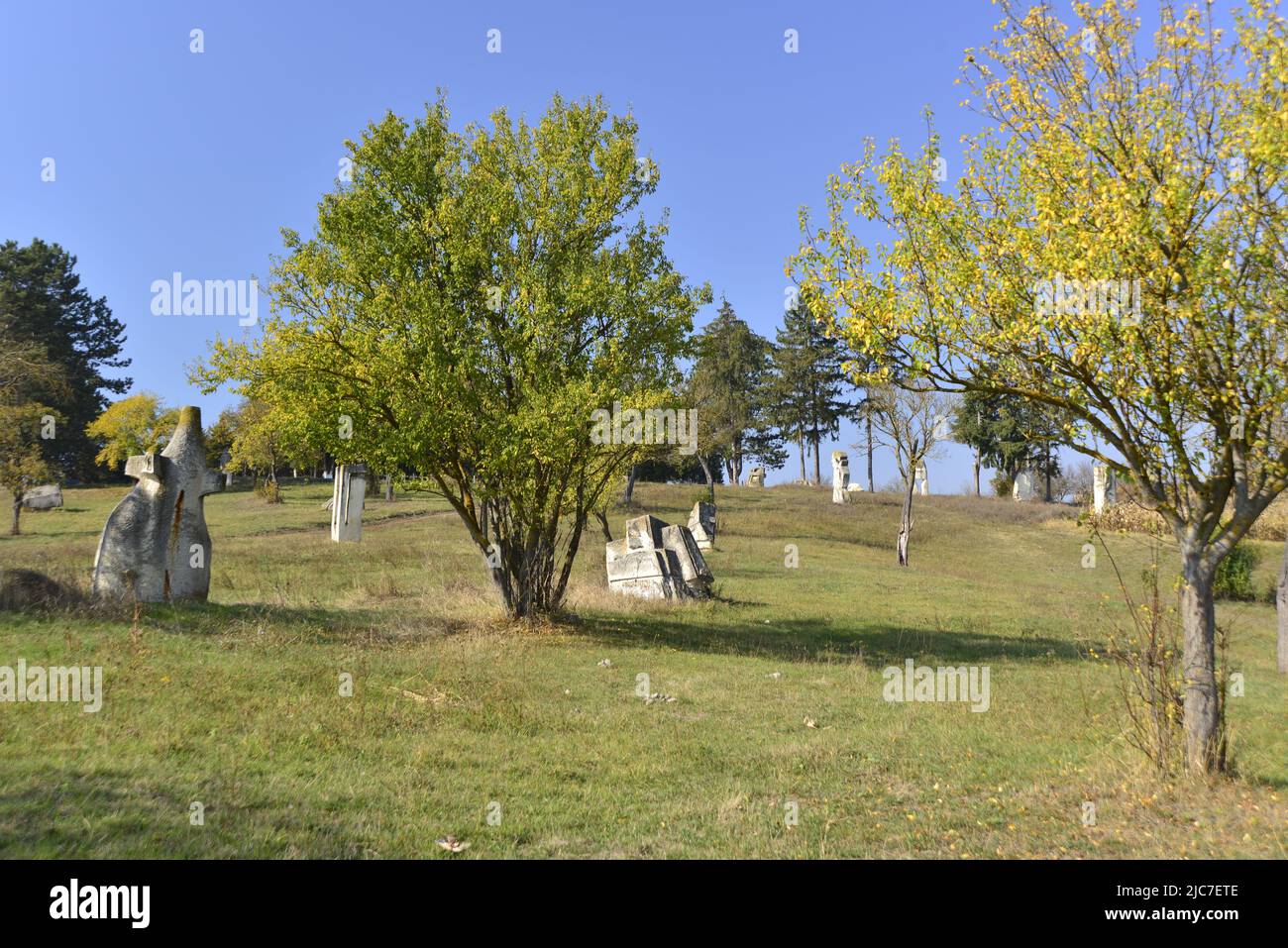 Memoriale per le vittime del massacro Foto Stock