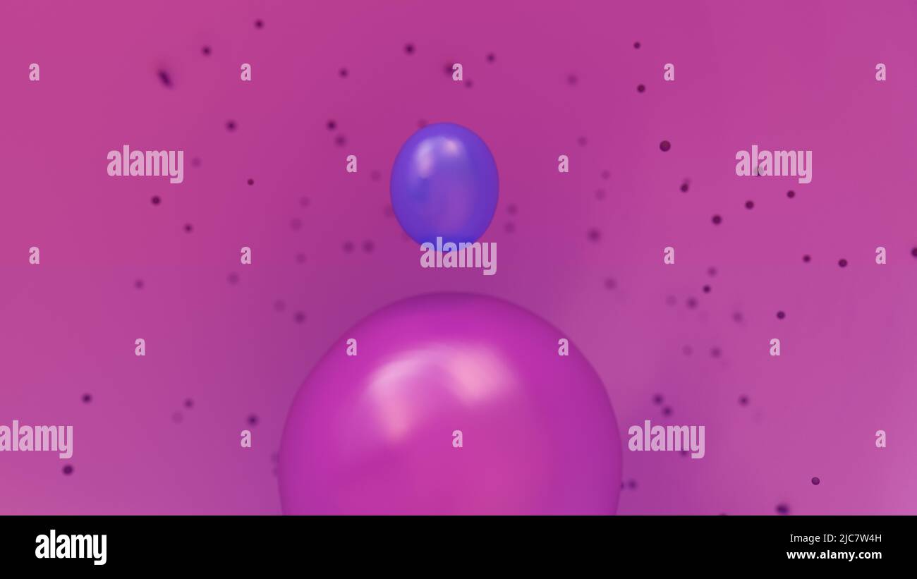 Fusione di gameti aploidi, illustrazione concettuale Foto Stock