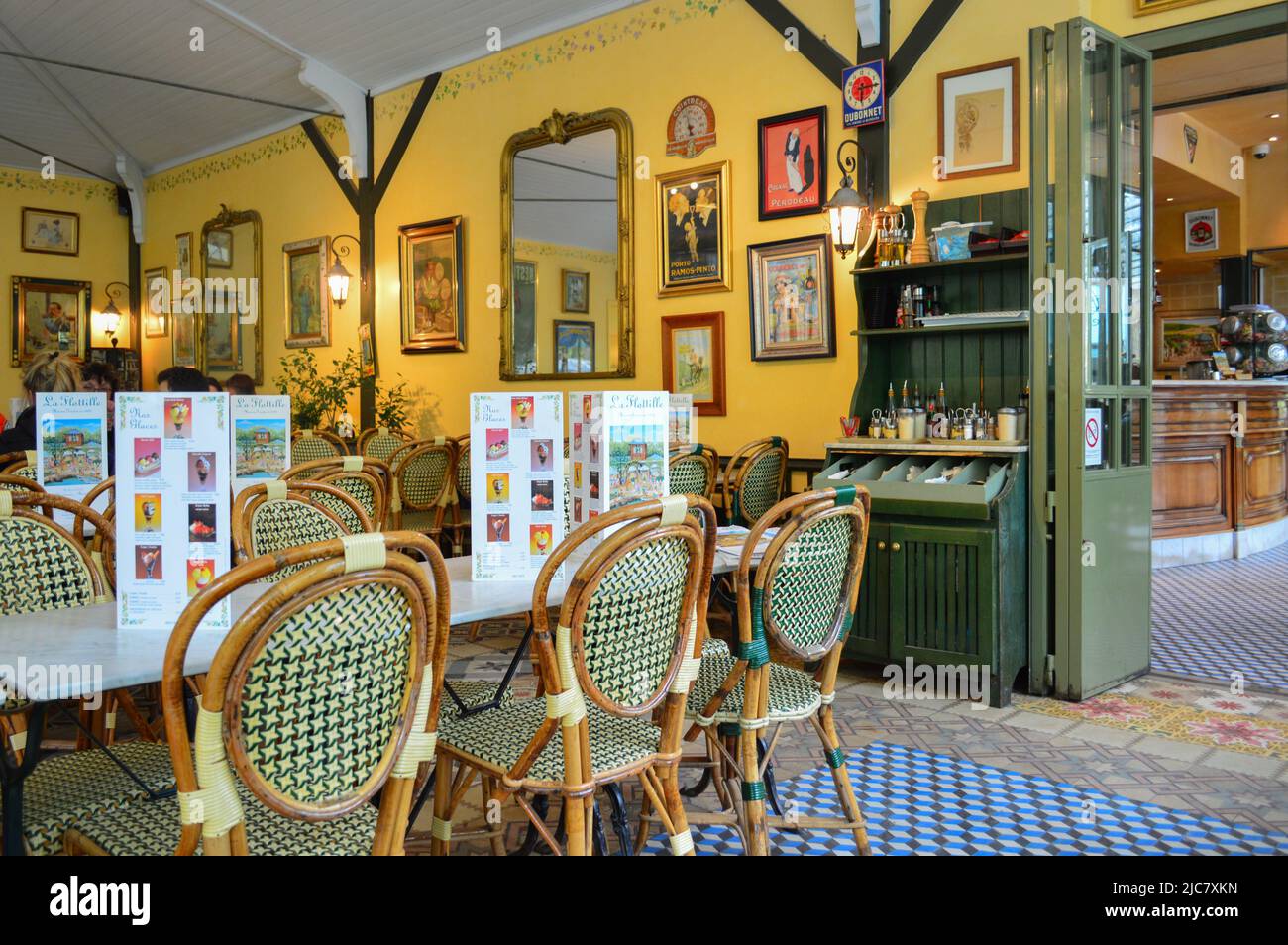 ristorante francese classico Foto Stock