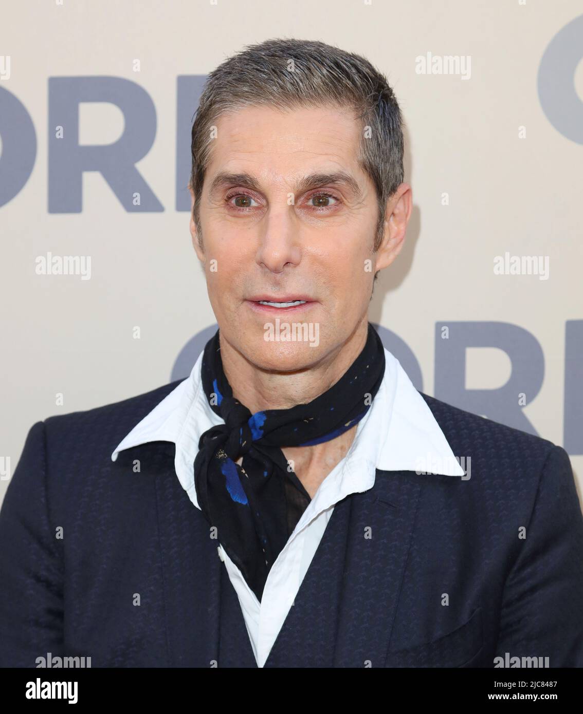 Hollywood, Stati Uniti. 10th giugno 2022. Perry Farrell arriva al CORE Co-Founders Sean Penn e Ann Lee ha ospitato la loro annuale cena di gala fundraising tenuto al Palladium di Hollywood, CA Venerdì 10 giugno 2022. (Foto di Juan Pablo Rico/Sipa USA) Credit: Sipa USA/Alamy Live News Foto Stock