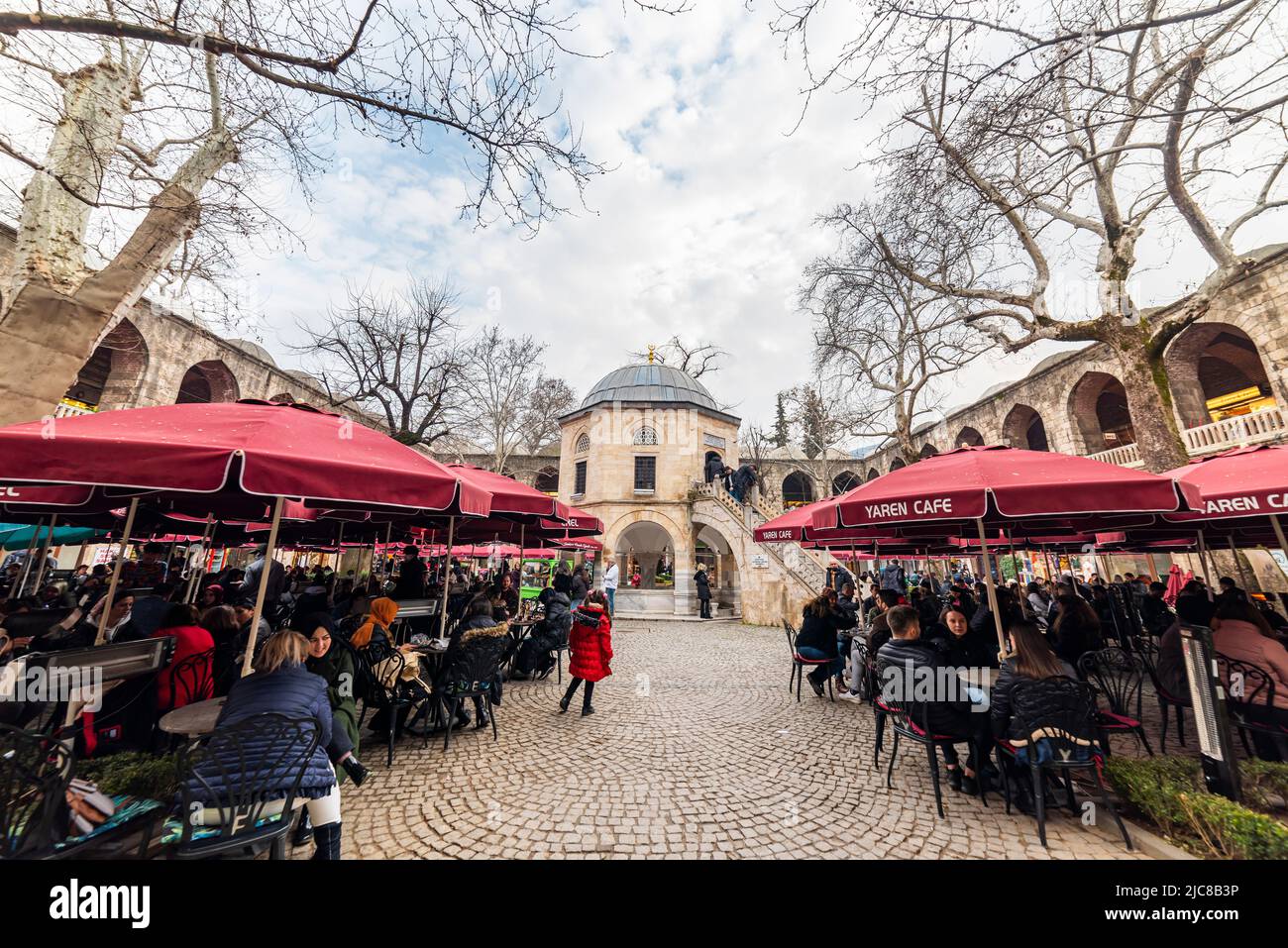 BURSA, TURCHIA - 6 MARZO 2022: Koza Han in Bursa, Turchia. Foto Stock