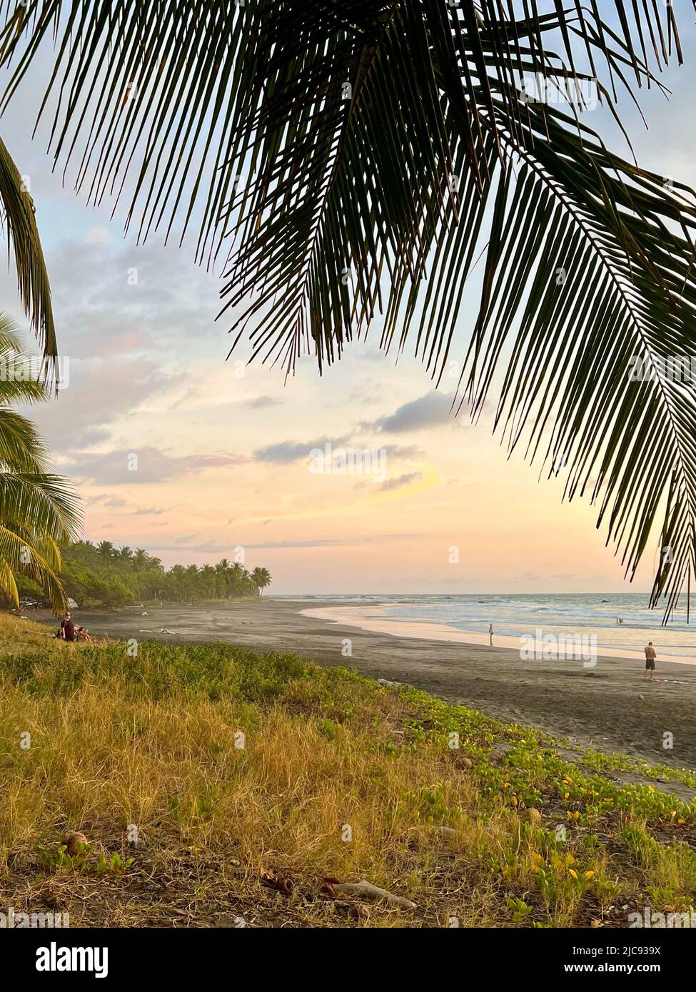 Spiaggia a Guanacaste, Costa Rica Foto Stock