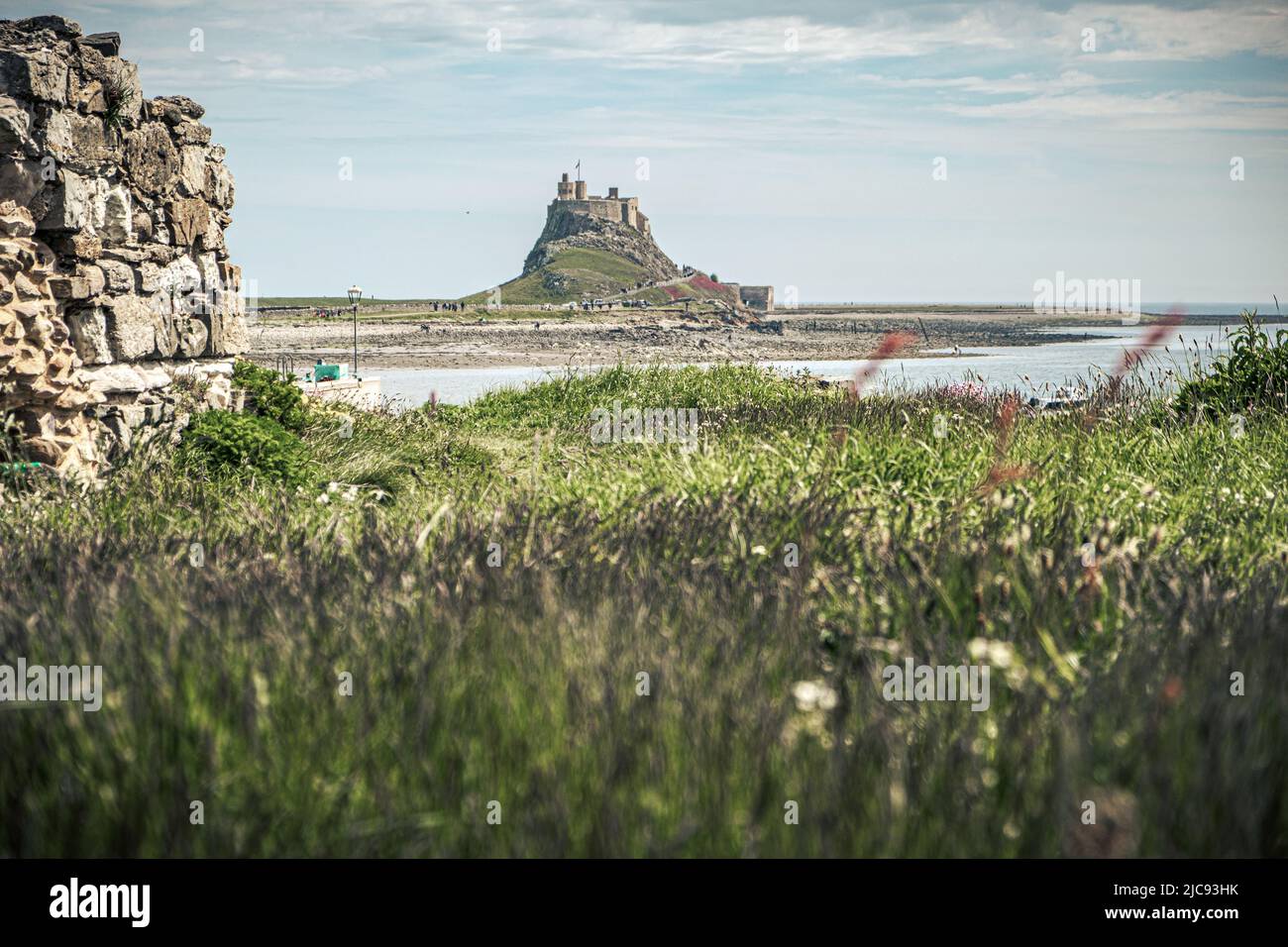 Holy Island, Lindisfarne, Northumberland, Inghilterra Foto Stock