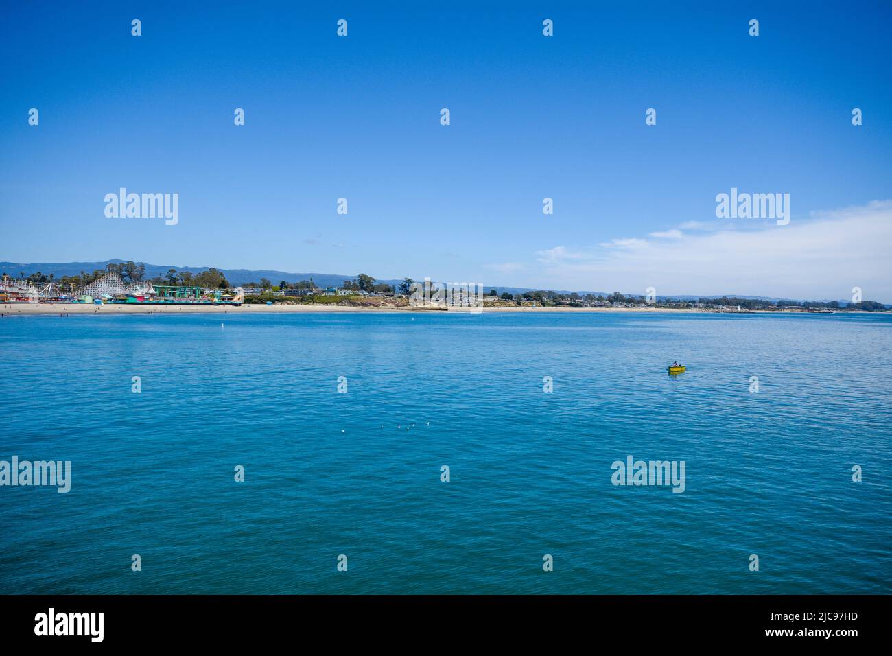 Santa Cruz - una città di villeggiatura in California Foto Stock