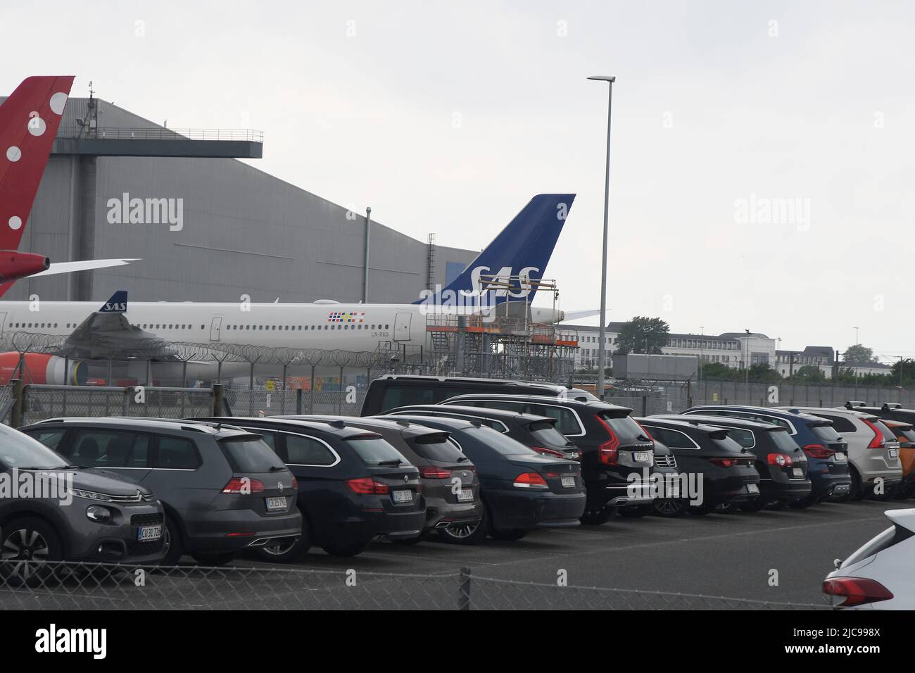 Kastrup/Copenhagen/Denmark/11 June 2022/<media riferisce che SAS arlkines è in crisi finanziaria Kastrup Denmark. (Foto..Francis Joseph Dean/Deanpictures) Foto Stock