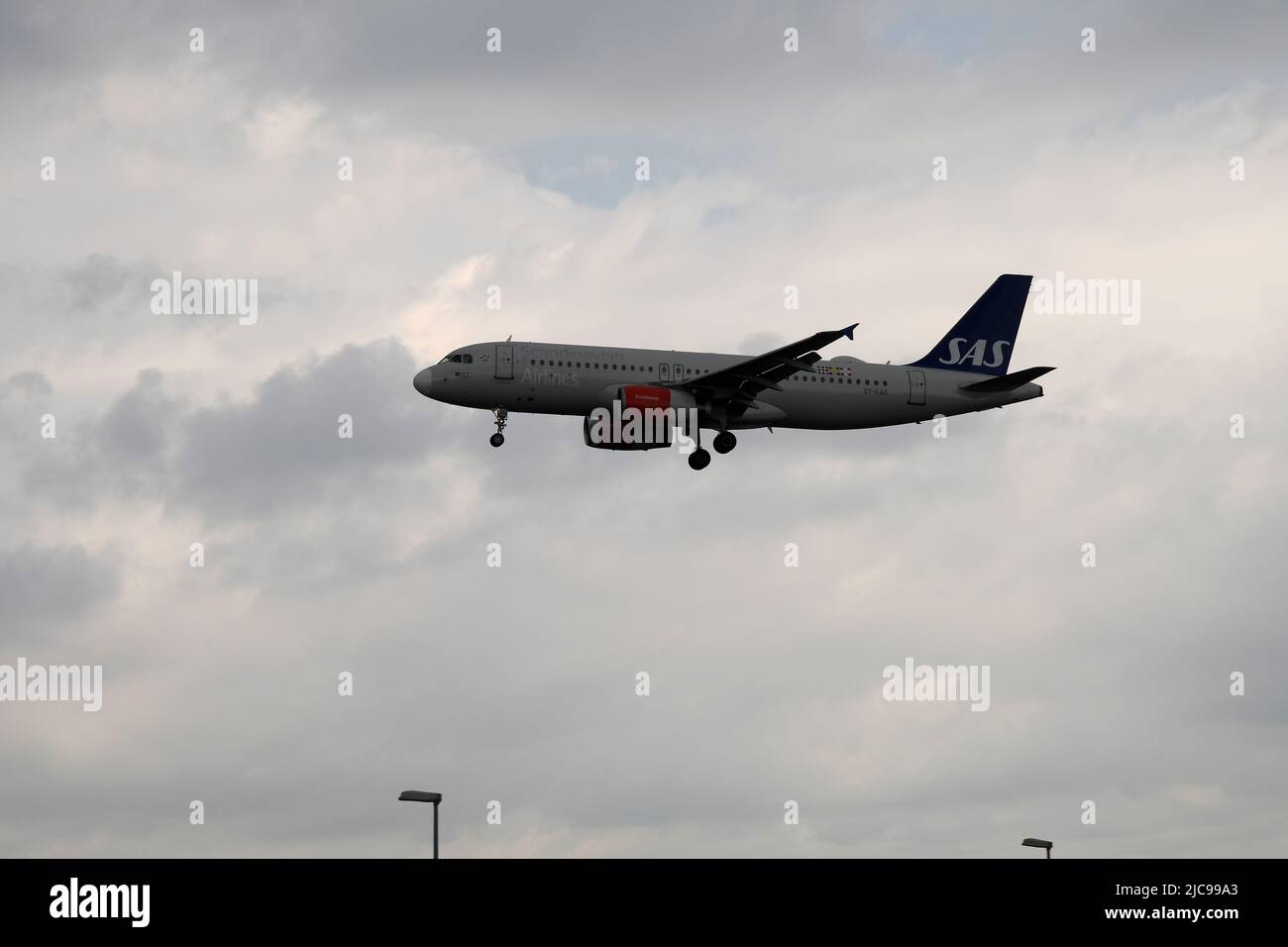 Kastrup/Copenhagen/Denmark/11 June 2022/<media riferisce che SAS arlkines è in crisi finanziaria Kastrup Denmark. (Foto..Francis Joseph Dean/Deanpictures) Foto Stock