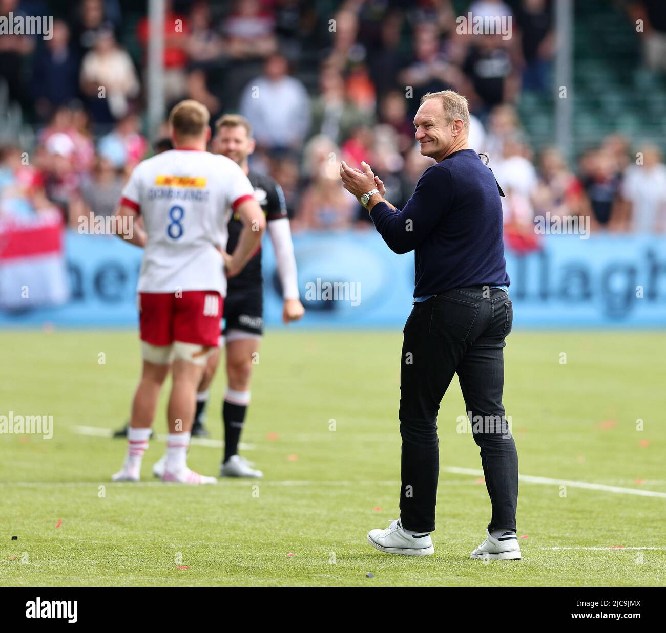 Londra, Regno Unito, 11th giugno 2022. Francois Pienaar durante la partita della Gallagher Premiership allo StoneX Stadium di Londra. Il credito d'immagine dovrebbe essere: David Klein / Sportimage Foto Stock